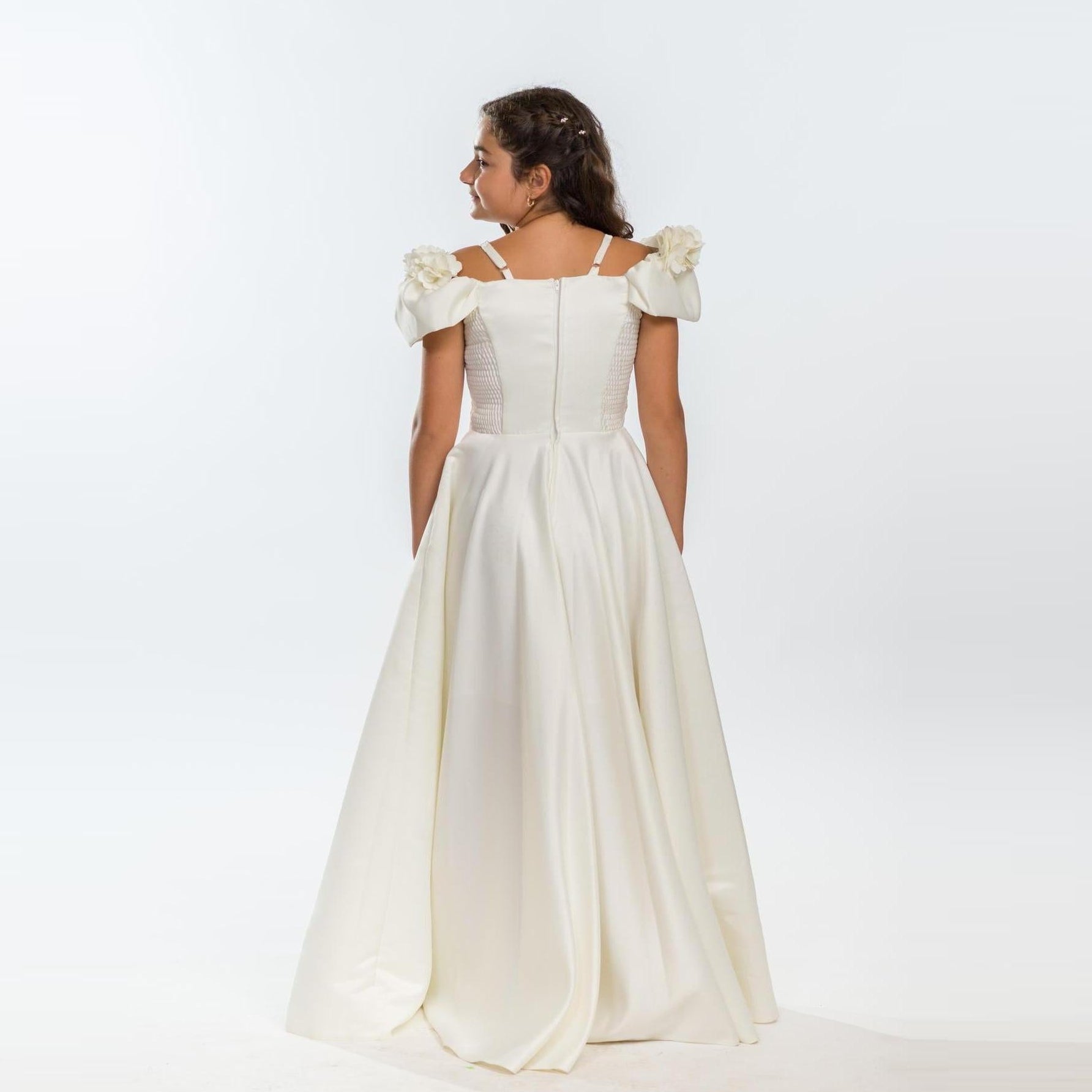 Sweetie Style Teen White Dress-1