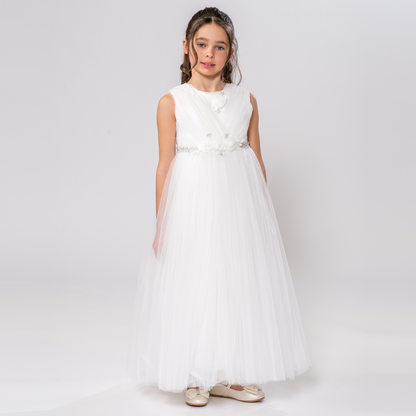 Alba's A-line Long Dress-0