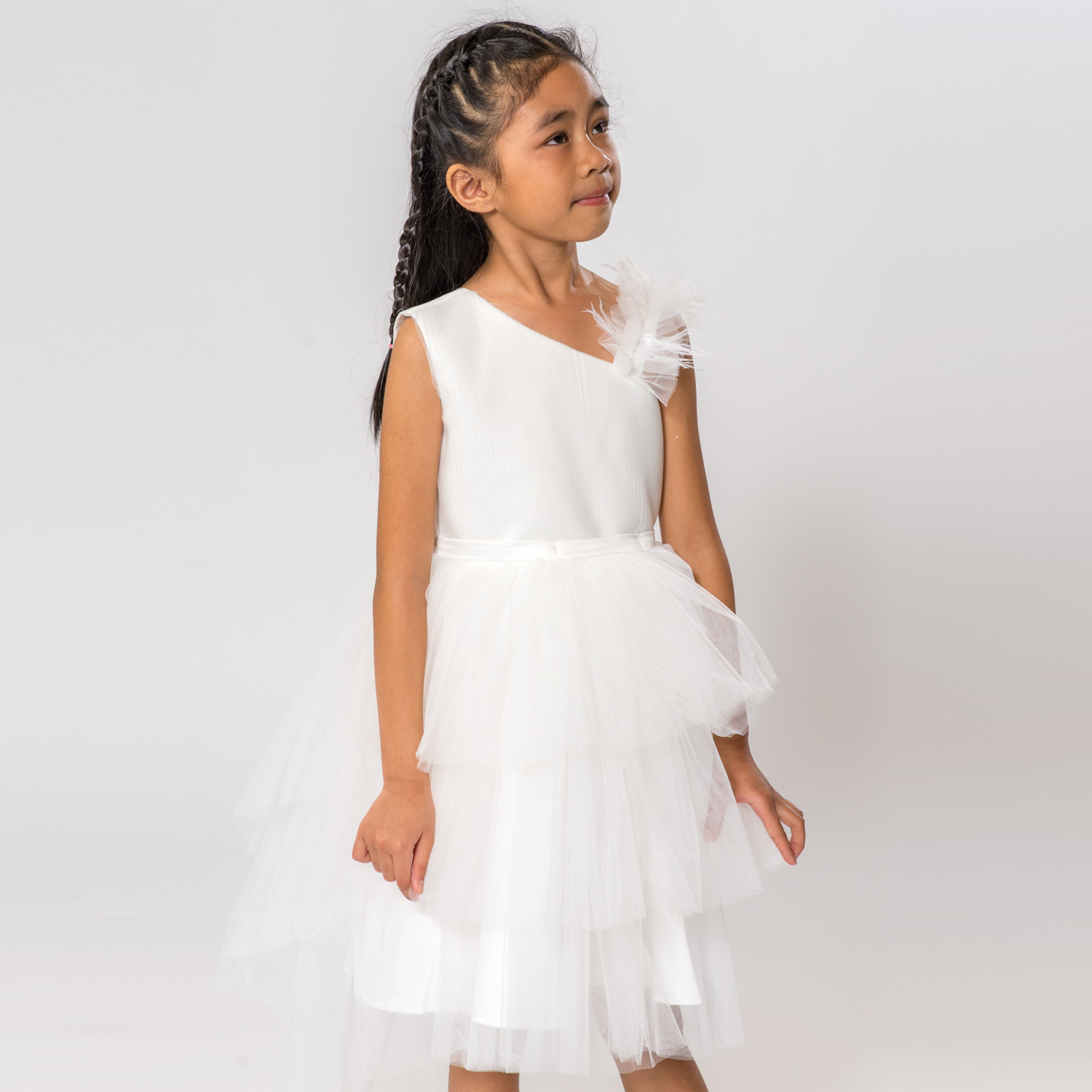 Fanny Fushia Short Dress - Farnelli