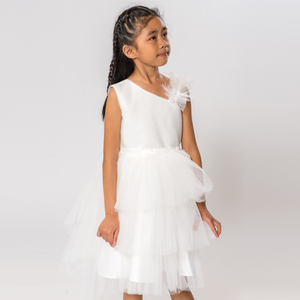 Fanny Fushia Short Dress - Farnelli