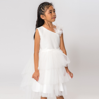 Fanny Fushia Short Dress - Farnelli