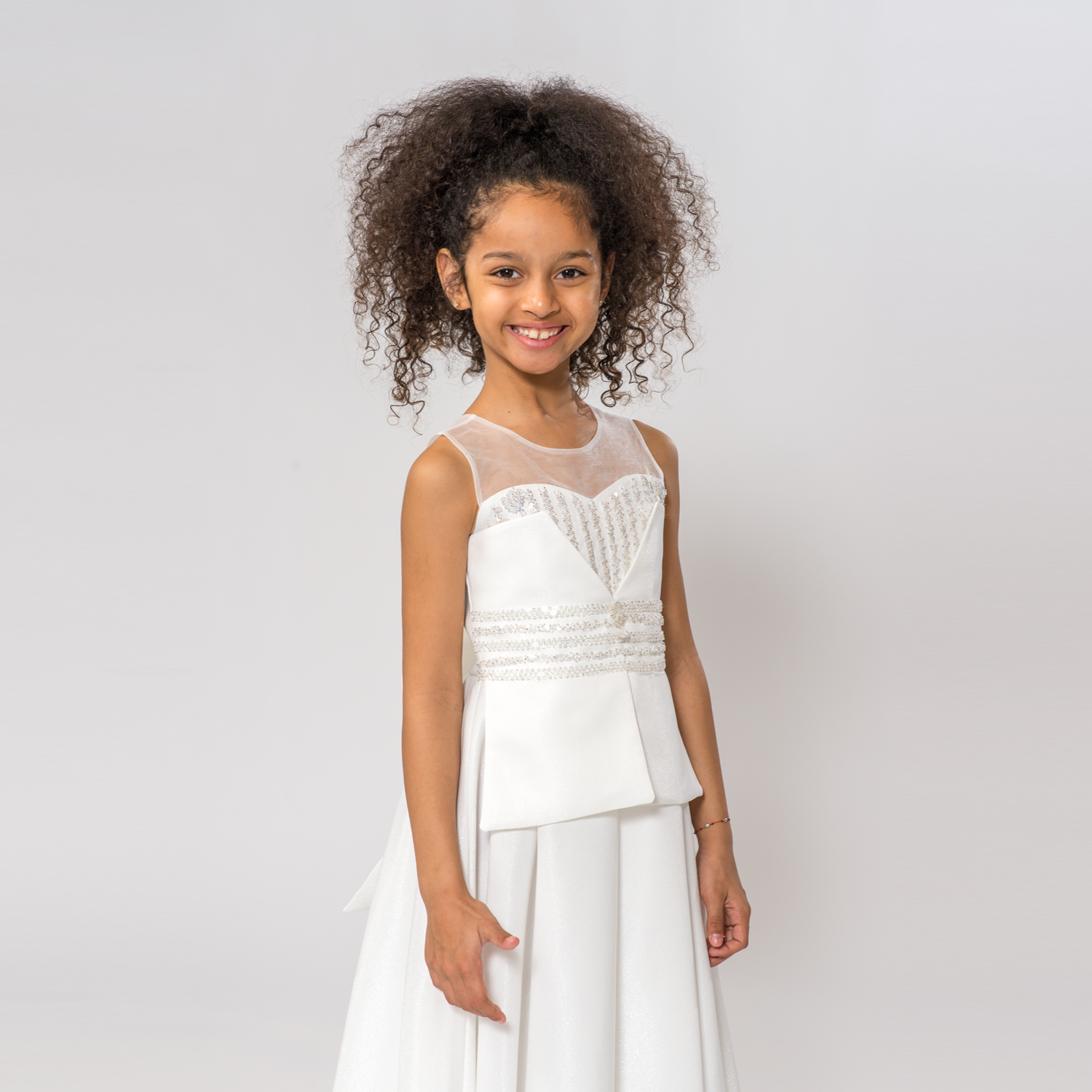 Majestic A-Line Dress-0