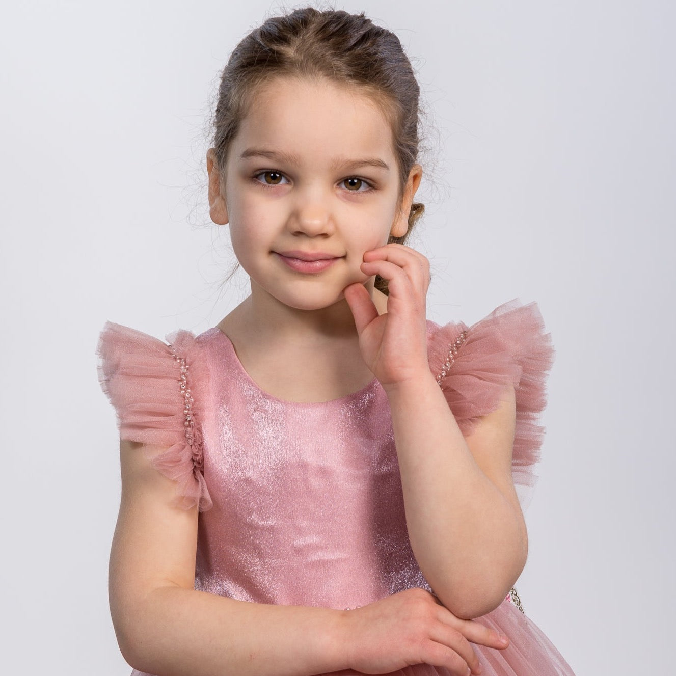 The Cutest Princess Girls Formal Dress-1