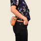 Leather Fanny Pack - Natural