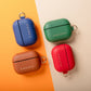 Leather Airpod Case - Green