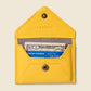Mini Envelope Wallet With RFID protection - Sunny Yellow