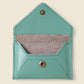 Mini Envelope Wallet With RFID protection - Teal