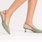 Cecilia Slingback Green