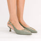 Cecilia Slingback Green