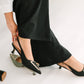 Cecilia Slingback Black