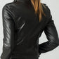 Daisy Leather Black Jacket – Women’s Leather Jacket