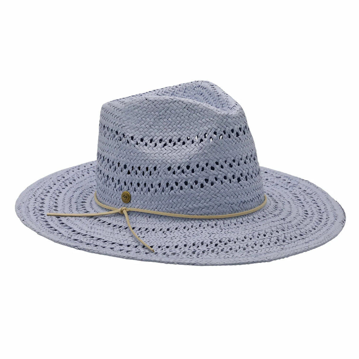 HatCountry Peter Grimm Danika straw safari hat with a wide brim and natural woven texture