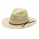 Peter Grimm Dario straw fedora hat by HatCountry with a classic crown and structured brim