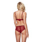 Deep Plunge Sheer Lace Soft Bralette Kostar Diana-3