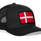 Denmark Flag Trucker Hat  |  Danish Snapback