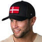 Denmark Flag Trucker Hat  |  Danish Snapback