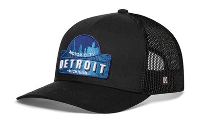 Detroit Trucker Hat  |  Cityscape Snapback