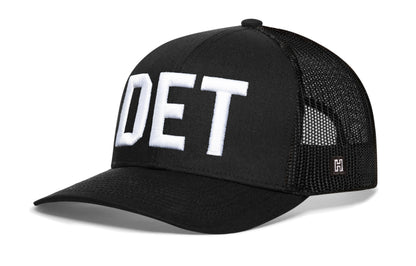 Detroit Trucker Hat  |  Block Snapback