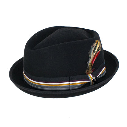 Peter Grimm Devo wool fedora hat in a classic design by HatCountry