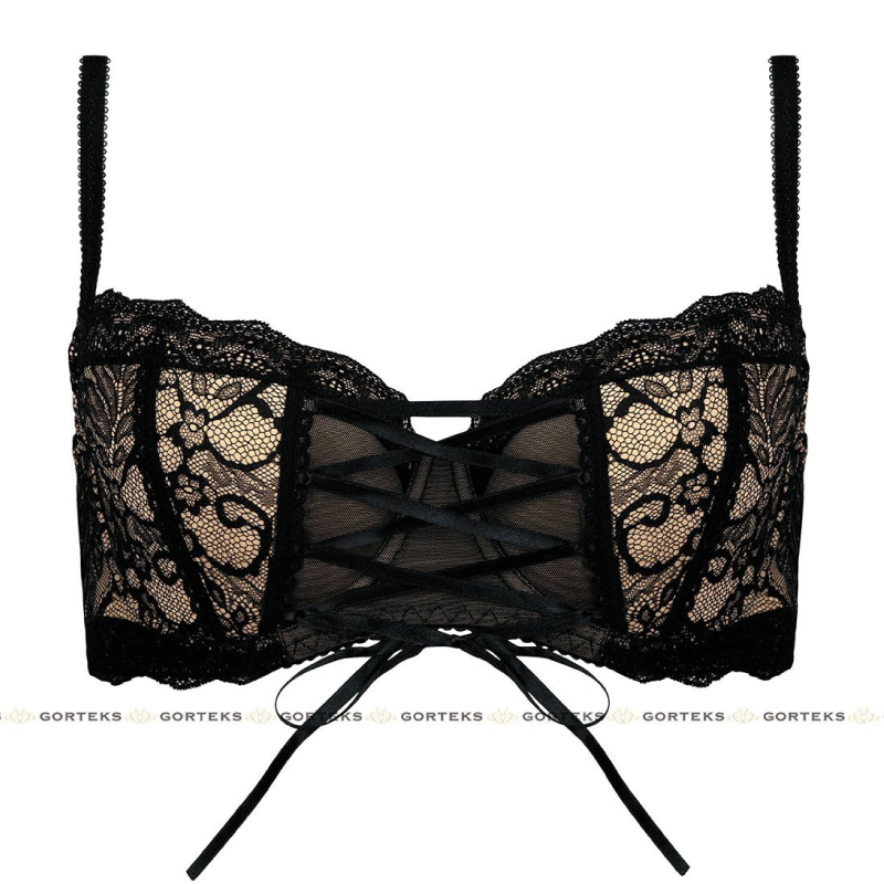 Gorteks Dita Padded Balconette Bra-2