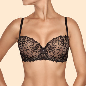 Sexy Lace Padded Push Up Bra Ajour Dolce-0