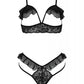 Sexy Open Cup Bra & Sheer Lace String Passion Dolly-2