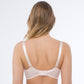 Sheer Mesh Embroidered Balconette Bra Donna-1