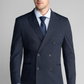 Performance Double Breasted Blazer // Navy