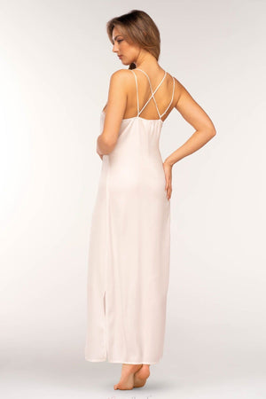 Satin Double-Strap Lace-Trim Slip Ginny-1