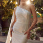 Nox Anabel E1039 Sexy Floor Length One Shoulder Drape Sash Dress