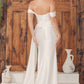 Nox Anabel E1043W Detachable Off Shoulder Straps Bustier Corset Satin Dress