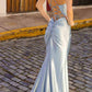 Nox Anabel E1044 Bustier Spaghetti Strap Corset A-Long Dress