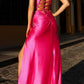 Nox Anabel E1044 Bustier Spaghetti Strap Corset A-Long Dress