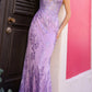 Nox Anabel E1273 Long Sequin Embroidered Glitter Applique Formal Gown
