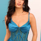 Nox Anabel E1292 Long Satin Fitted Corset Beaded Bodice Formal Gown