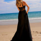 Nox Anabel E1711 Sheer Corset Beaded Applique Dress with Slit