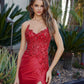 Nox Anabel E1889 Strapless Sweetheart Applique Prom Gown