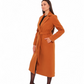 Harrington Classic Wraparound Overcoat in Cinnamon