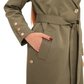 Jackie Trench Coat in Olive