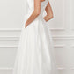 Nox Anabel E469 Elegant One Shoulder Long Satin A-Line Dress
