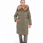 Genuine Fur Trim Bio-Down Fill Coat