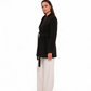 Opera Cashmere Blend Overcoat in Black