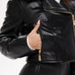 Genuine Polar Fox Real Leather Transformer Jacket