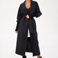 Miru Trench Coat in Black