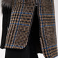 Alaska Outerwear Company Saga Furs silver fox wool cashmere coat in a luxurious textured finish