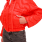 Alaska® Outerwear Company Lexi cropped coral jacket front view