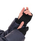 Cyrus Genuine Fur Trim Down Fill Coat in Navy