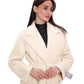 Premium 100% Australian Merino Wool Coat in Marshmallow