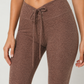 Trophy Yoga All Tied Up leggings made in USA, showing a fitted design and tied waist detail