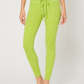 Trophy Yoga All Tied Up leggings, made in USA, featuring a stylish tied-up design